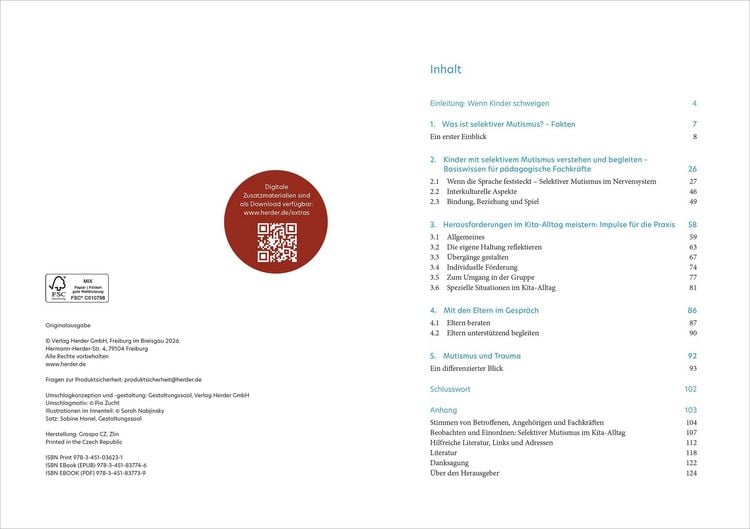 Produktbild: Selektiver Mutismus in der Kita