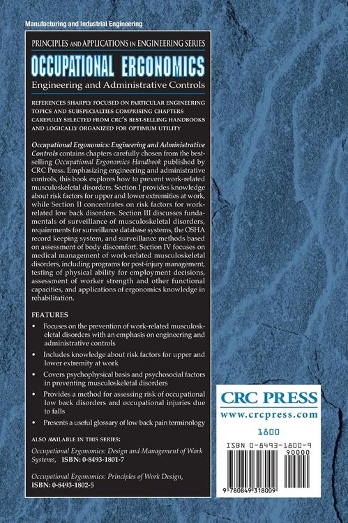 Produktbild: Occupational Ergonomics