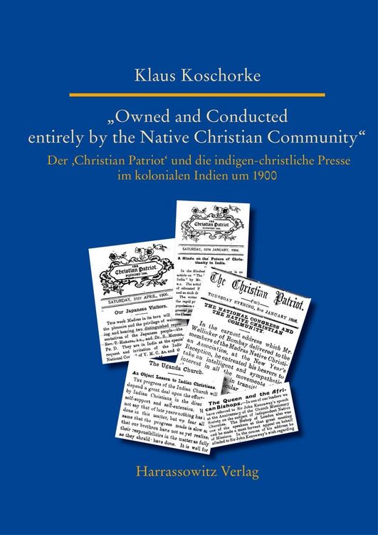 Produktbild: "Owned and Conducted entirely by the Native Christian Community"