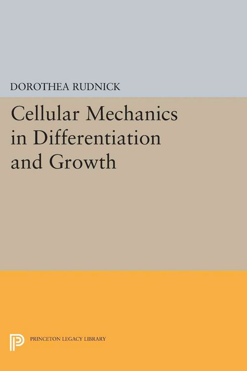 Produktbild: Cellular Mechanics in Differentiation and Growth