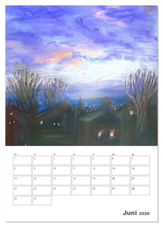 Produktbild: Anna Arndt Jahresimpressionen mit Planer (Wandkalender 2026 DIN A3 hoch), CALVENDO Monatskalender