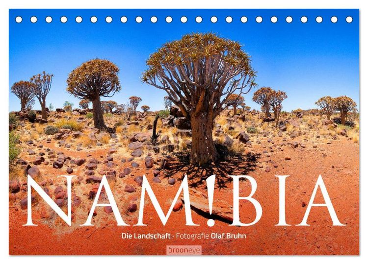 Produktbild: Namibia - Die Landschaft (Tischkalender 2026 DIN A5 quer), CALVENDO Monatskalender