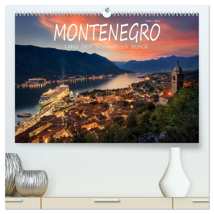 Produktbild: Montenegro - Land der schwarzen Berge (hochwertiger Premium Wandkalender 2026 DIN A2 quer), Kunstdruck in Hochglanz