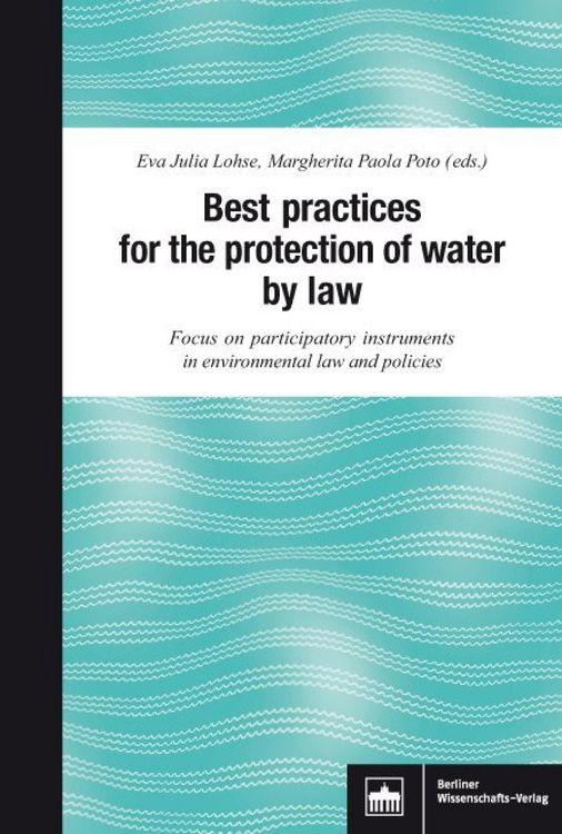 Produktbild: Best practices for the protection of water by law