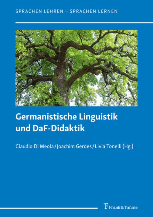 Produktbild: Germanistische Linguistik und DaF-Didaktik