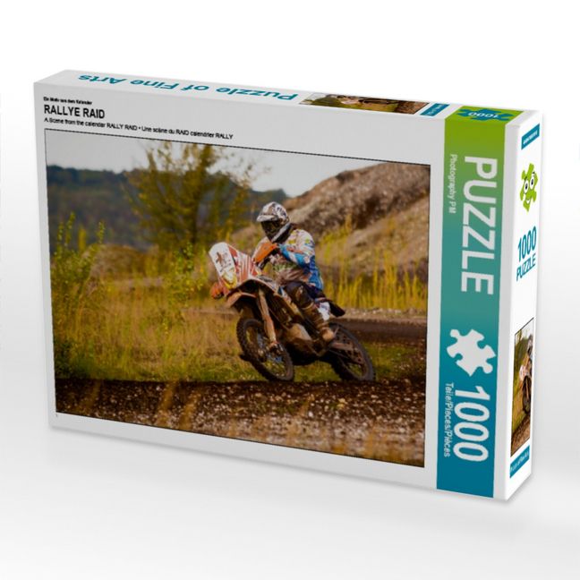 Produktbild: CALVENDO Puzzle KTM EXC 500 Baja Deutschland | 1000 Teile Lege-Gr&ouml;&szlig;e 64x48cm Foto-Puzzle f&uuml;r gl&uuml;ckliche Stunden