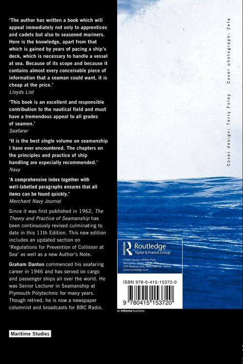 Produktbild: Theory and Practice of Seamanship XI