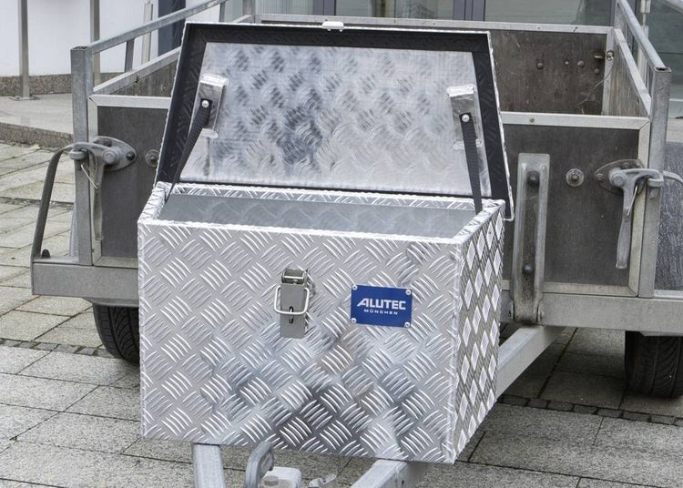 Produktbild: Alutec TRAILER 51 41051 Riffelblechbox Blech (L x B x H) 580 x 280 x 345mm