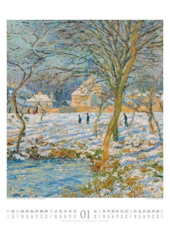Produktbild: Claude Monet Kalender 2027 | Farbe und Licht