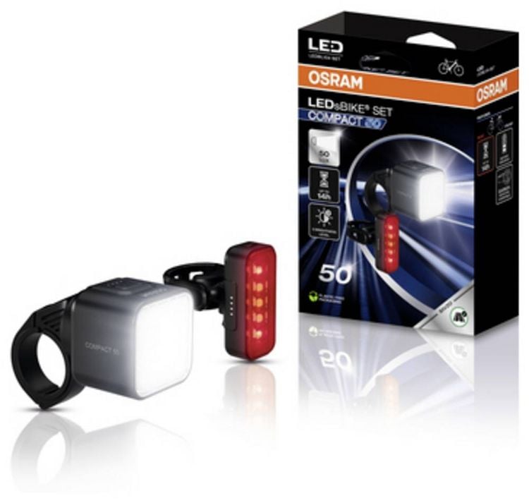 Produktbild: OSRAM Fahrradbeleuchtung Set LED