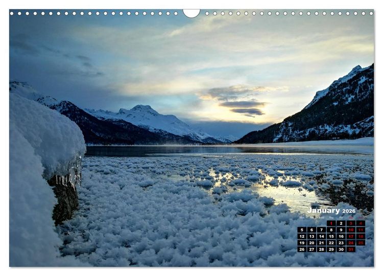 Produktbild: Engadine 2026 - Nature and landscapes (Wall Calendar 2026 DIN A3 landscape), CALVENDO 12 Month Wall Calendar