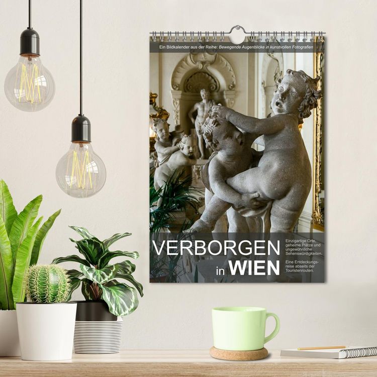 Produktbild: Verborgen in Wien (Wandkalender 2026 DIN A4 hoch), CALVENDO Monatskalender