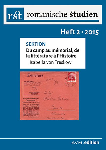 Produktbild: Romanische Studien Heft 2