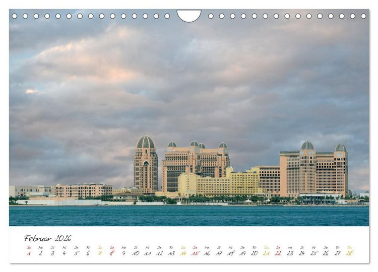 Produktbild: Doha, die arabische Welt im Aufbruch (Wandkalender 2026 DIN A4 quer), CALVENDO Monatskalender