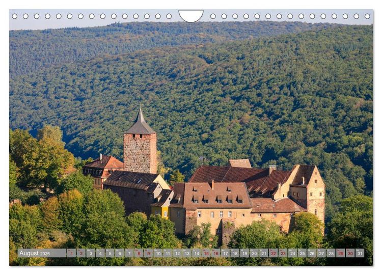Produktbild: Burgen in Deutschland (Wandkalender 2026 DIN A4 quer), CALVENDO Monatskalender