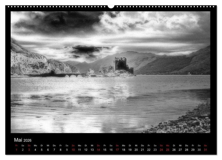 Produktbild: Mystische Orte 2026 (Wandkalender 2026 DIN A2 quer), CALVENDO Monatskalender