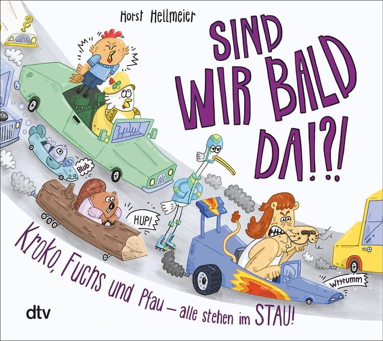 Produktbild: Sind wir bald da? Kroko, Fuchs und Pfau &ndash; alle stehen im Stau