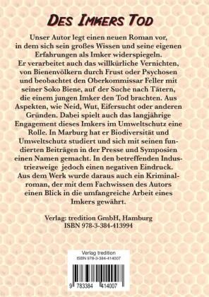Produktbild: Des Imkers Tod