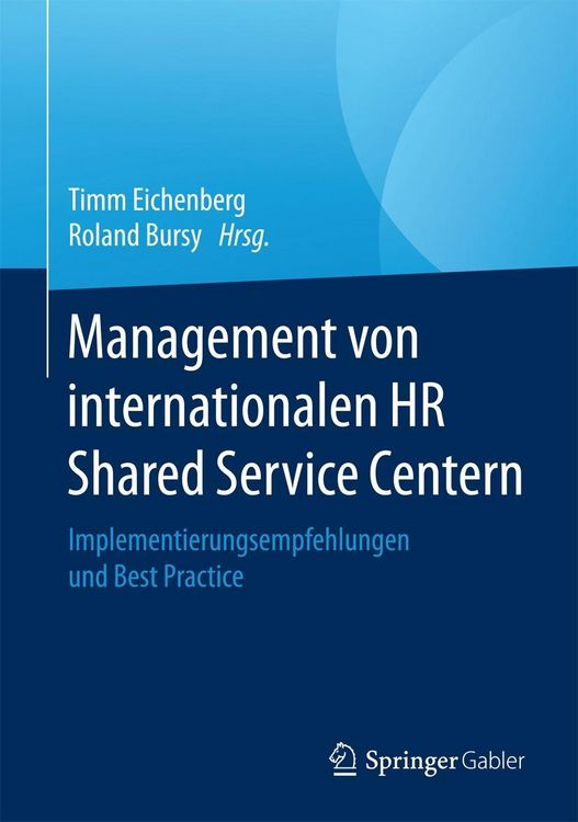 Produktbild: Management von internationalen HR Shared Service Centern