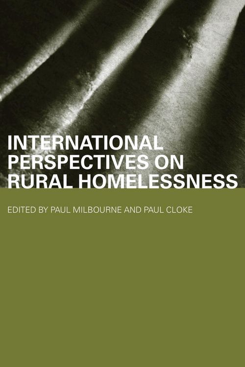 Produktbild: International Perspectives on Rural Homelessness