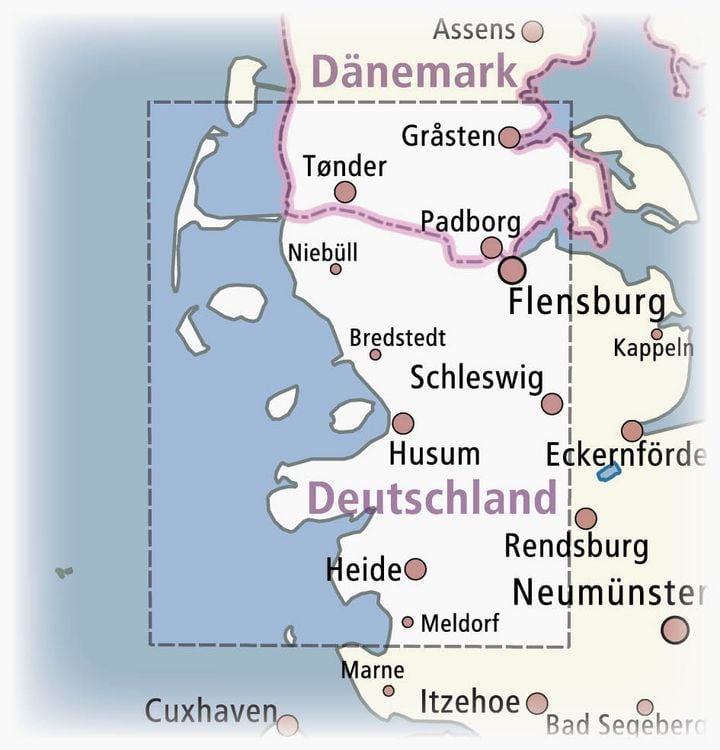 Produktbild: Nordfriesland - Nordseek&uuml;ste