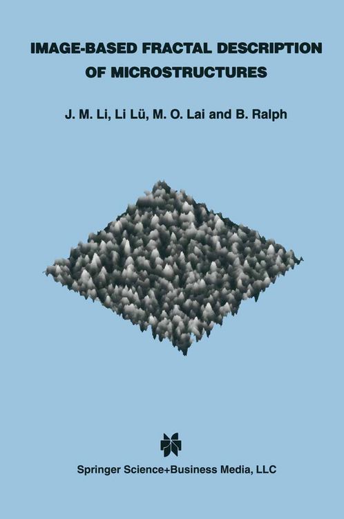 Produktbild: Image-Based Fractal Description of Microstructures