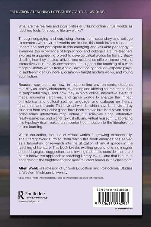 Produktbild: Teaching Literature in Virtual Worlds
