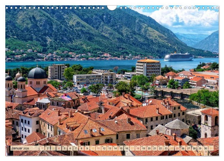 Produktbild: Reise nach Montenegro (Wandkalender 2026 DIN A3 quer), CALVENDO Monatskalender