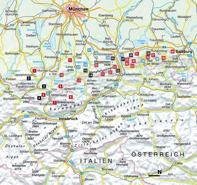 Produktbild: H&uuml;tten und Almen mit dem Mountainbike Bayerische Hausberge