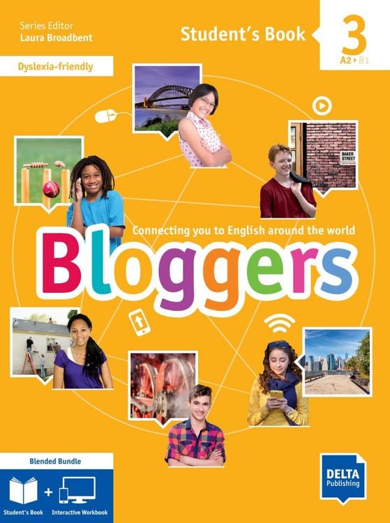 Produktbild: Bloggers 3 (A2-B1) / Student's Book with audios/videos