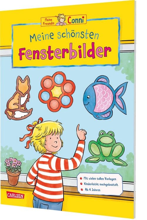 Produktbild: Conni Gelbe Reihe (Besch&auml;ftigungsbuch): Meine sch&ouml;nsten Fensterbilder