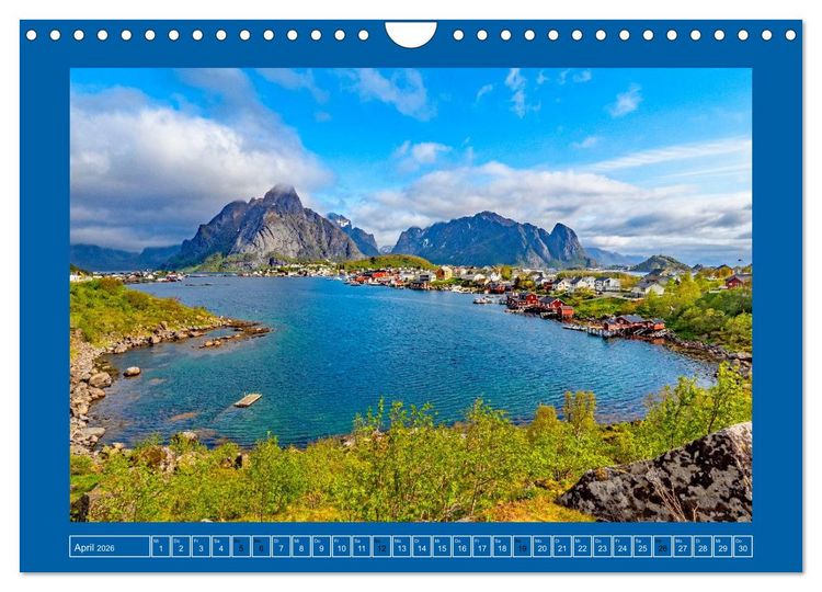 Produktbild: Lofoten - Norwegens Juwelen (Wandkalender 2026 DIN A4 quer), CALVENDO Monatskalender