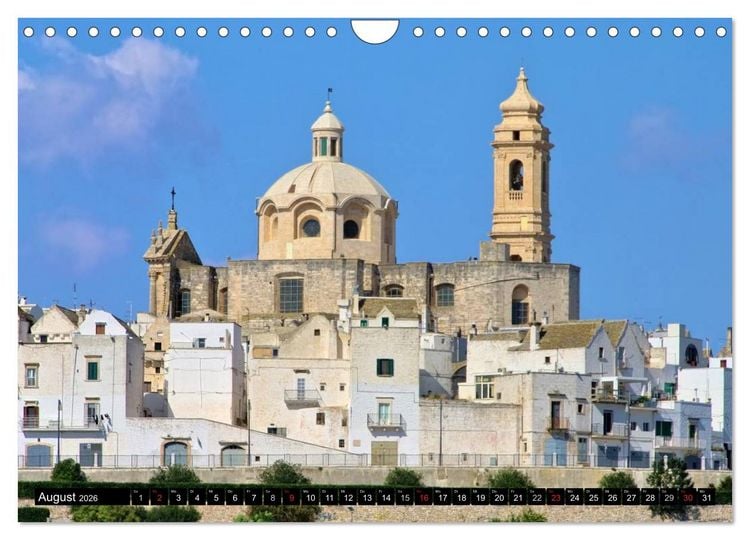Produktbild: Apulien (Wandkalender 2026 DIN A4 quer), CALVENDO Monatskalender