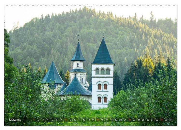 Produktbild: Kl&ouml;ster in der Bucovina (Wandkalender 2026 DIN A2 quer), CALVENDO Monatskalender