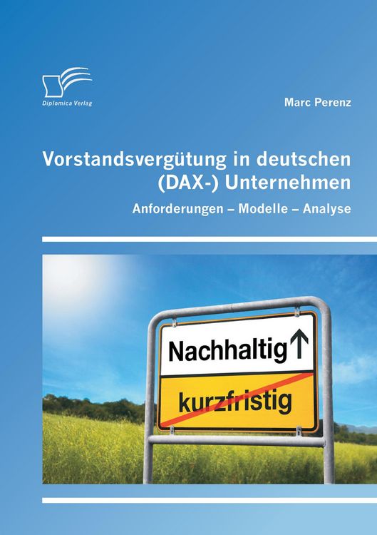 Produktbild: Vorstandsverg&uuml;tung in deutschen (DAX-) Unternehmen: Anforderungen - Modelle - Analyse