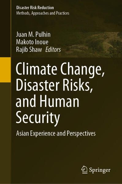 Produktbild: Climate Change, Disaster Risks, and Human Security