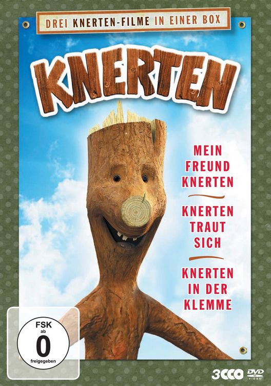 Produktbild: Knerten im Dreierpack (Mein Freund Knerten / Knerten traut sich / Knerten in der Klemme)
