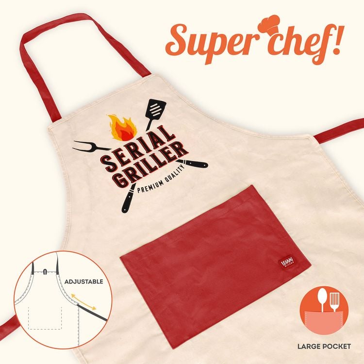 Produktbild: Legami Kochsch&uuml;rze - Super Chef - Serial Griller