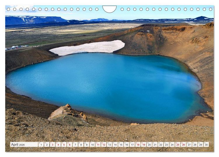 Produktbild: ISLAND, Insel aus Feuer und Eis (Wandkalender 2026 DIN A4 quer), CALVENDO Monatskalender