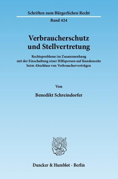 Produktbild: Verbraucherschutz und Stellvertretung.