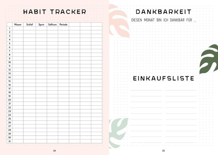 Produktbild: Mein Bullet Journal (Jungle Edition) – Besser planen & Träume verwirklichen