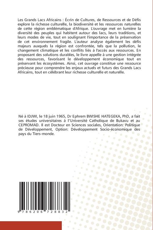 Produktbild: Les Grands Lacs Africains