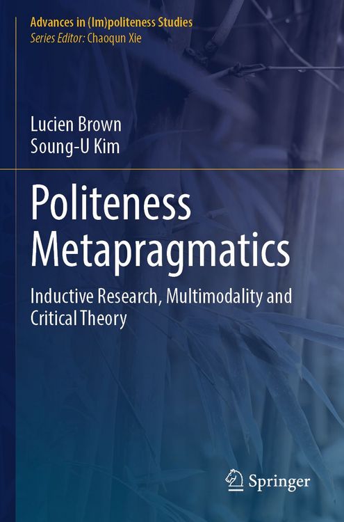 Produktbild: Politeness Metapragmatics