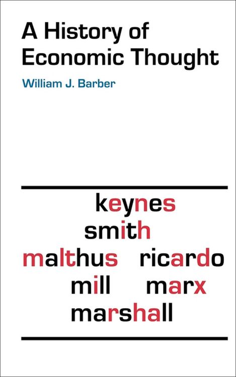 Produktbild: A History of Economic Thought