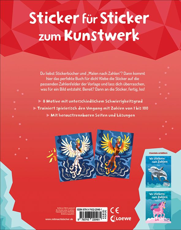 Produktbild: Wir stickern nach Zahlen - Fantasy