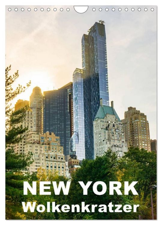 Produktbild: New York Wolkenkratzer (Wandkalender 2026 DIN A4 hoch), CALVENDO Monatskalender