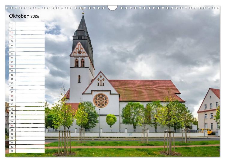 Produktbild: Lutherstadt Eisleben (Wandkalender 2026 DIN A3 quer), CALVENDO Monatskalender