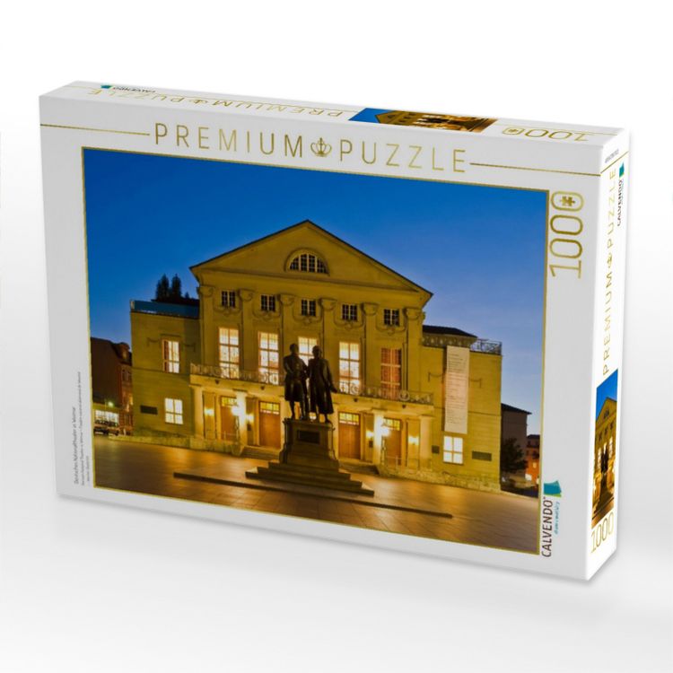 Produktbild: CALVENDO Puzzle Deutsches Nationaltheater in Weimar | 1000 Teile Lege-Gr&ouml;&szlig;e 64x48cm Foto-Puzzle f&uuml;r gl&uuml;ckliche Stunden