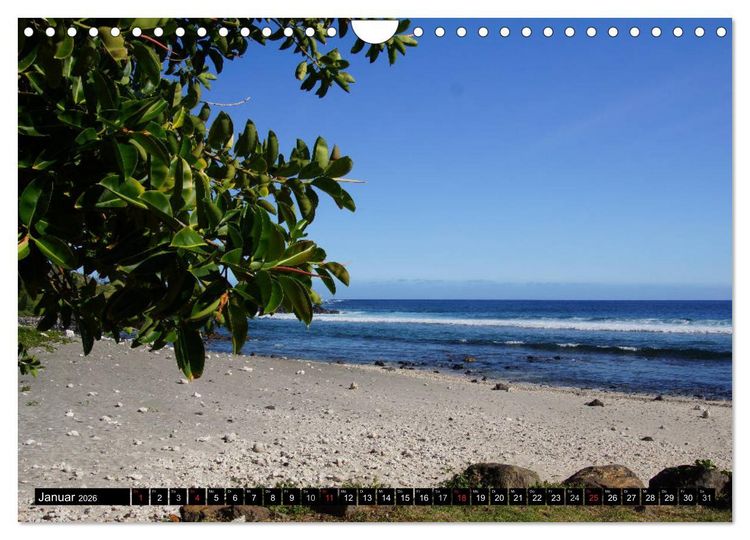 Produktbild: La R&eacute;union - Paradies im indischen Ozean (Wandkalender 2026 DIN A4 quer), CALVENDO Monatskalender
