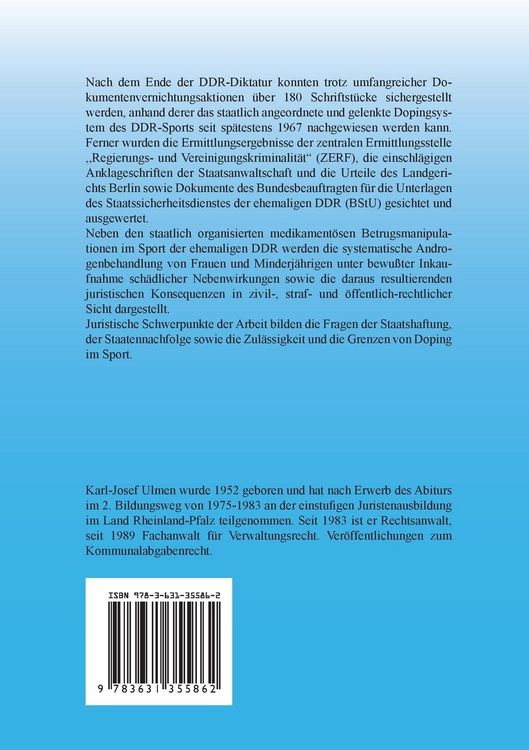 Produktbild: Pharmakologische Manipulationen (Doping) im Leistungssport der DDR